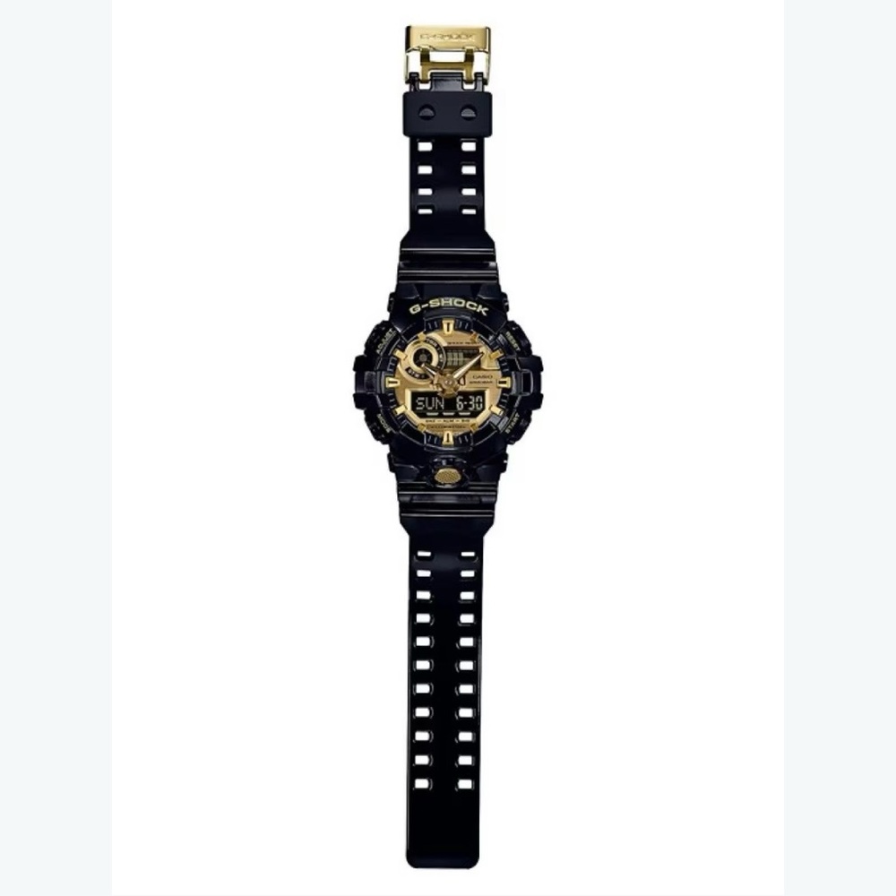 Casio G-Shock GA710GB-1A Analog/Digital Watch (Black/Gold) - Picture 6 of 6